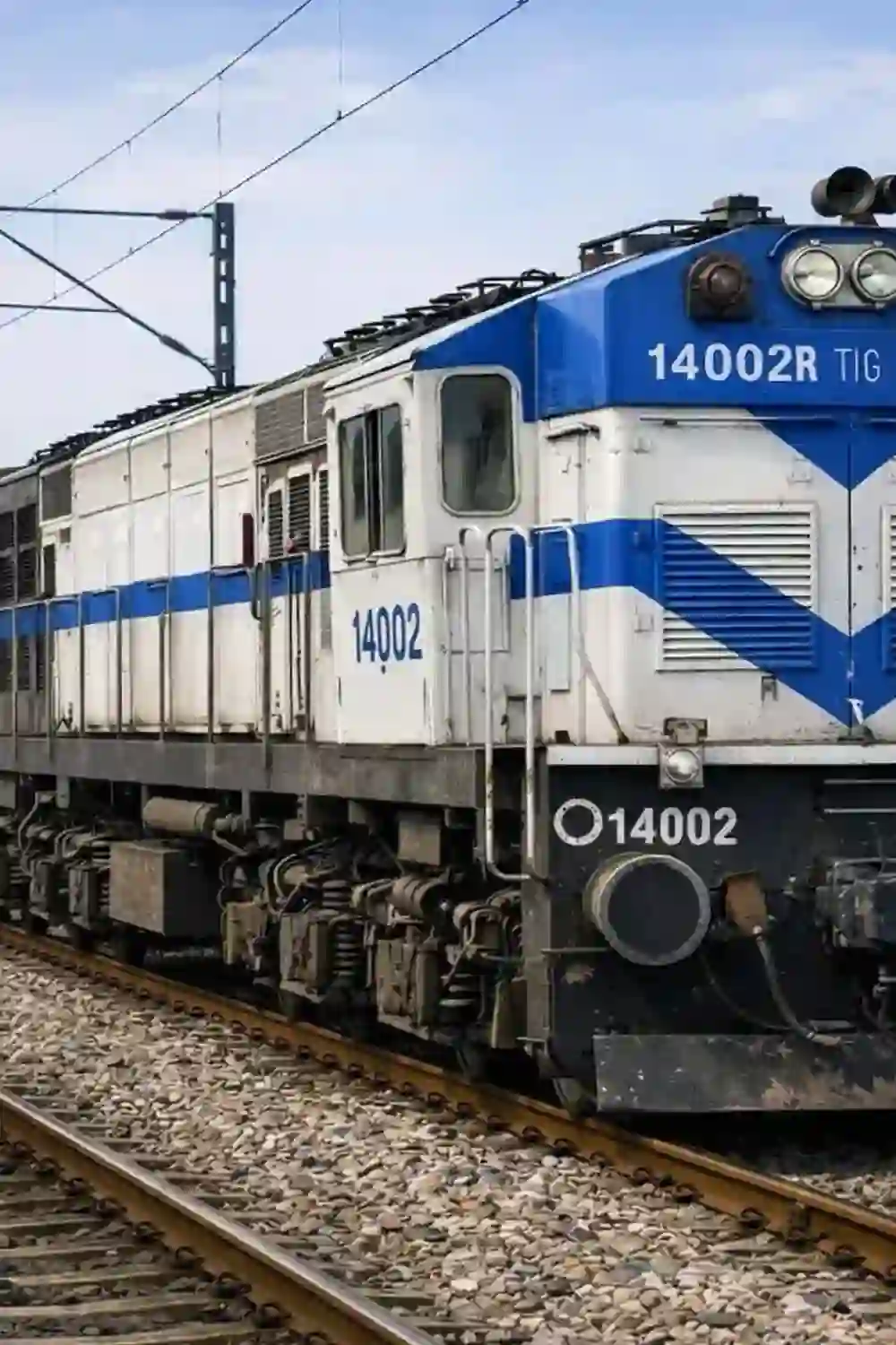 Container train used for rail cargo services