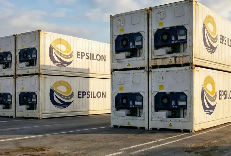 Cold chain logistics containers for temperature controlled logistics and refrigerated transport services