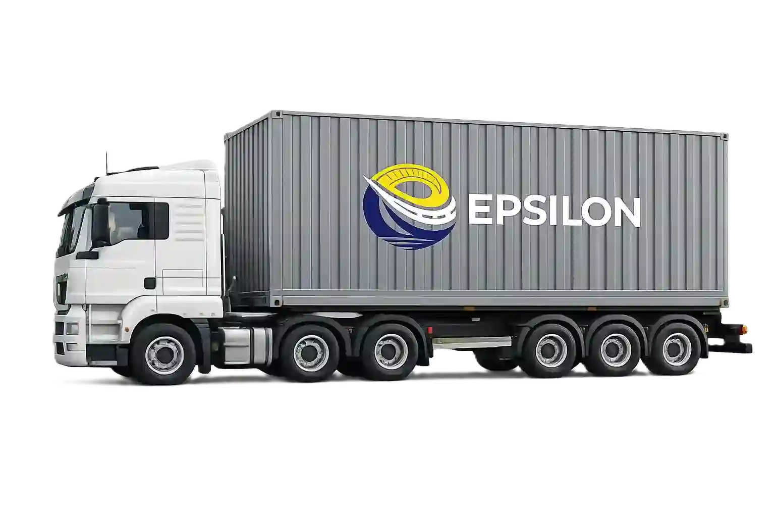 Container truck used for containerised road transport